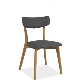 Стул SIGNAL KARL серый/дуб